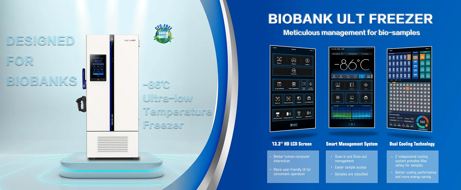 Laboratory Biomedical Refrigerators Freezers