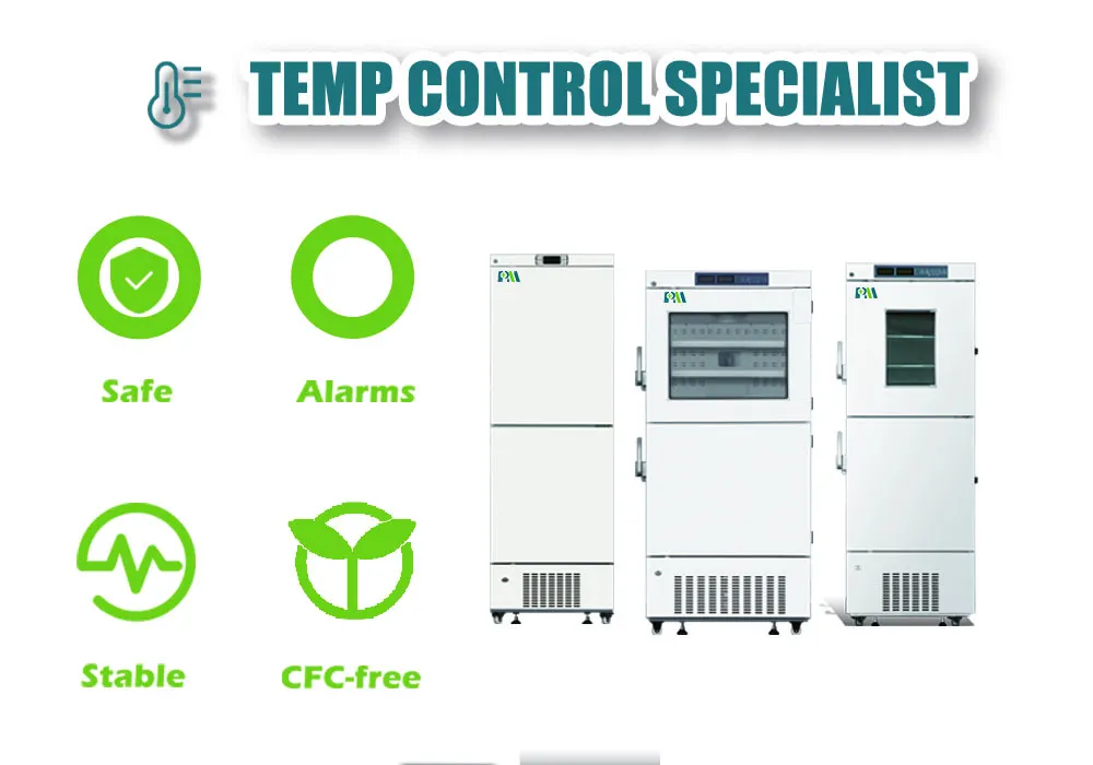 What is a combination Laboratory fridge freezer?